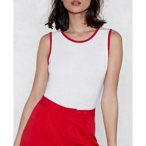 NWT Ringer body suit